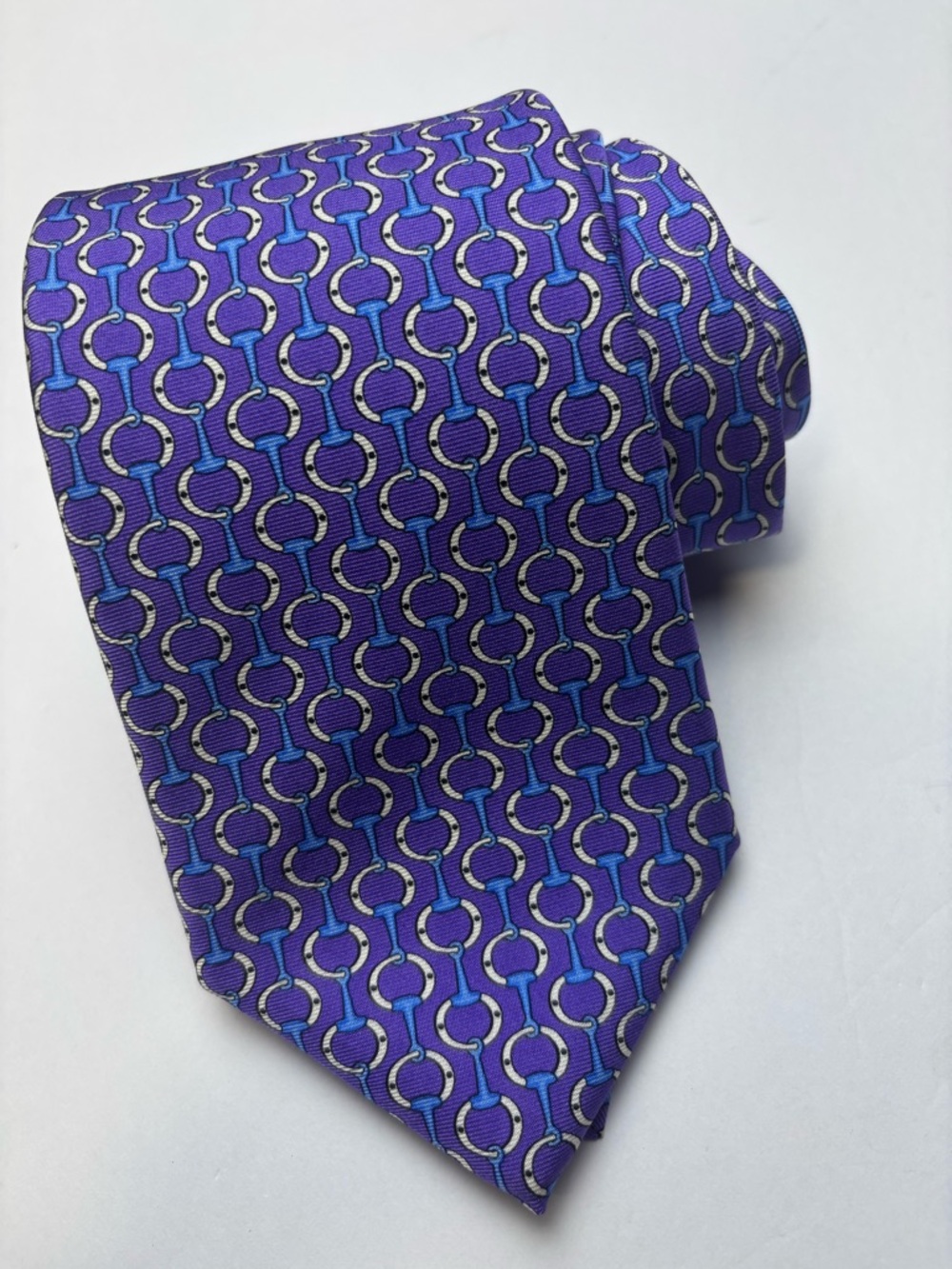 Brooks Brothers chains‎ Purple Silk Tie